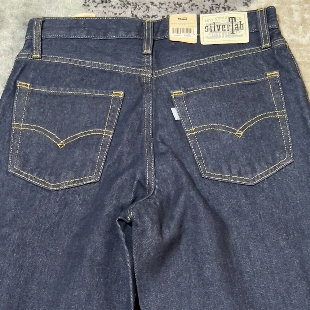 Levis Jeans SilverTab '94‎ Baggy Men Size 27x31 Blue Denim Dark Wash Skater NEW
